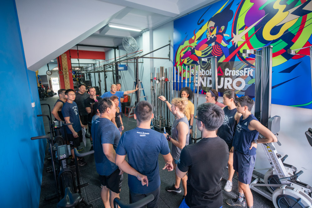 CrossFit Enduro for everyone beginner intermediate advanced strength fitness training exercise healthy Singapore fit