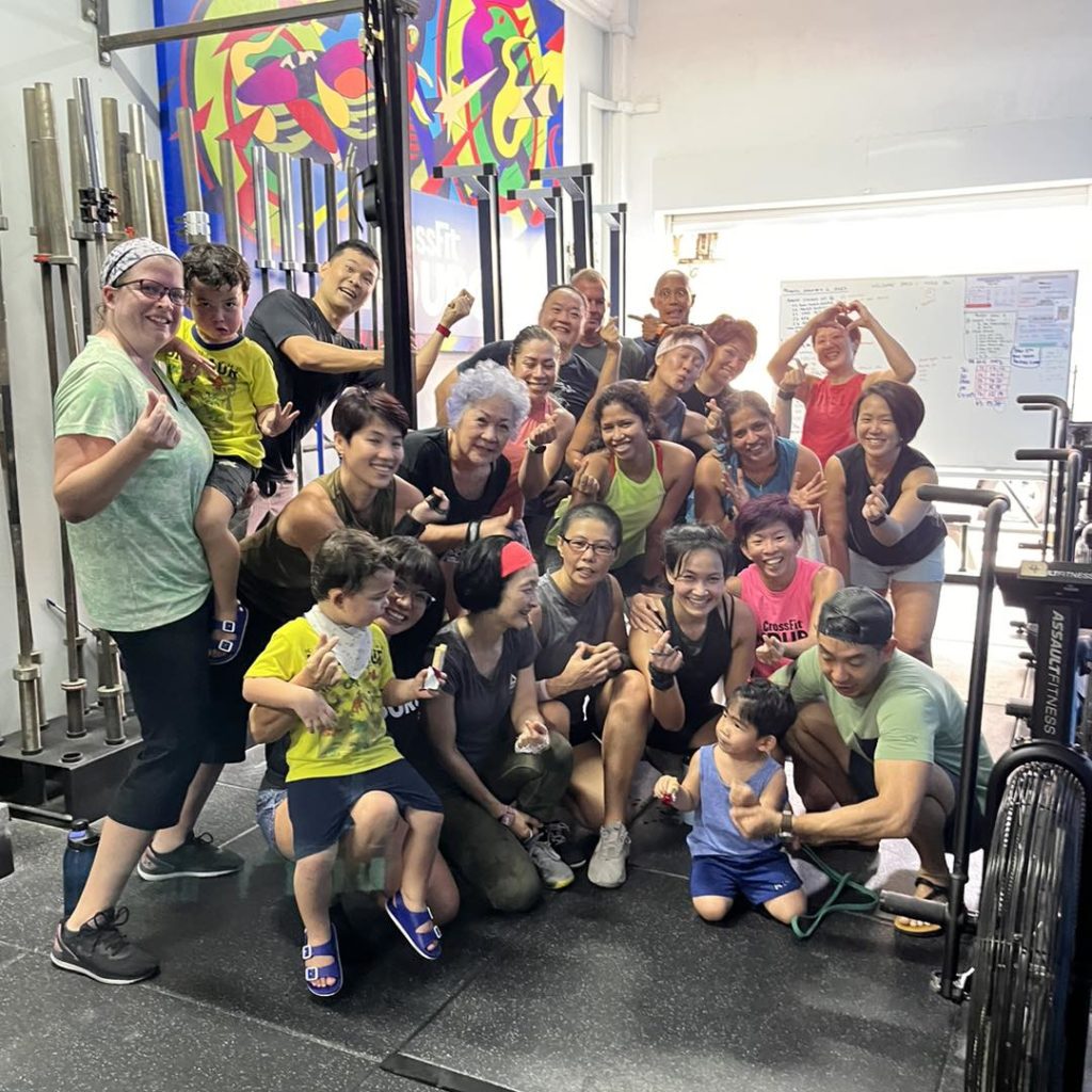 CrossFit community friends Singapore Enduro friendship