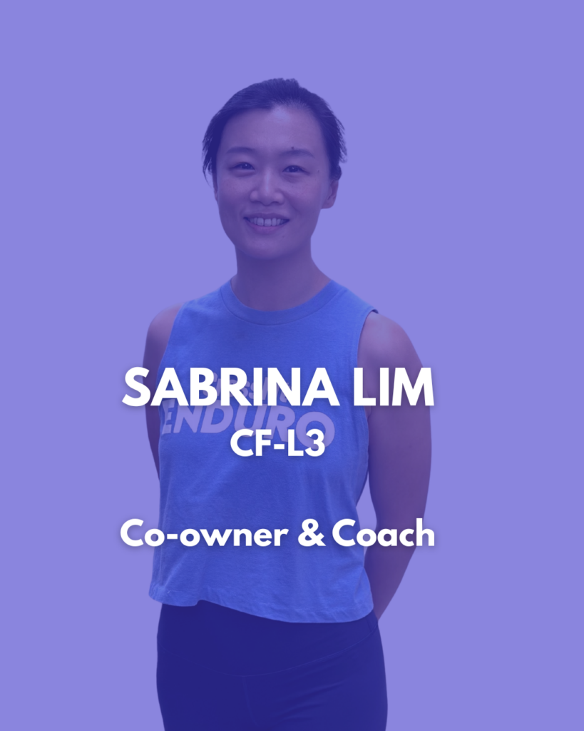 Sabrina Lim CrossFit coach 